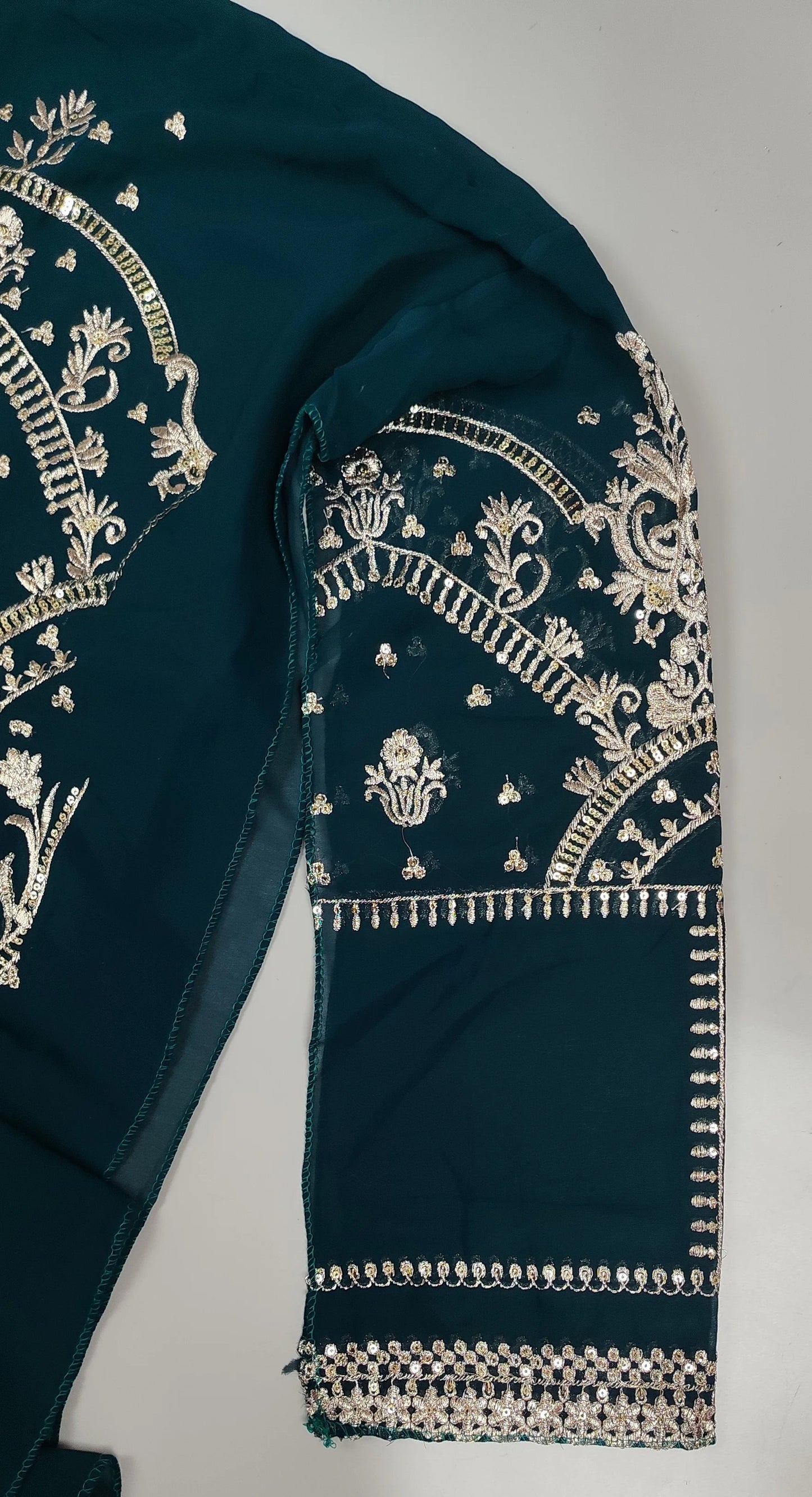 Green Zaha Designer Pakistani Suit